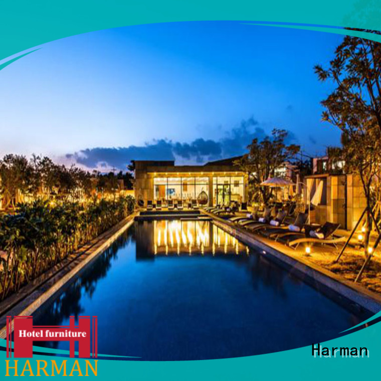 Harman quality customized five star hotel furniture supplier for resort