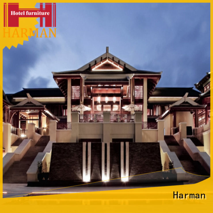 Harman hotel restaurant furniture manufacturer for resort